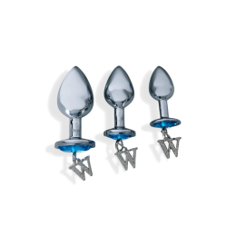 Opis – 3 piece luxury gem butt plug & anal training kit