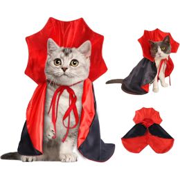 Halloween Pet Cape Costume Cat Vampire Cloak (size: S)
